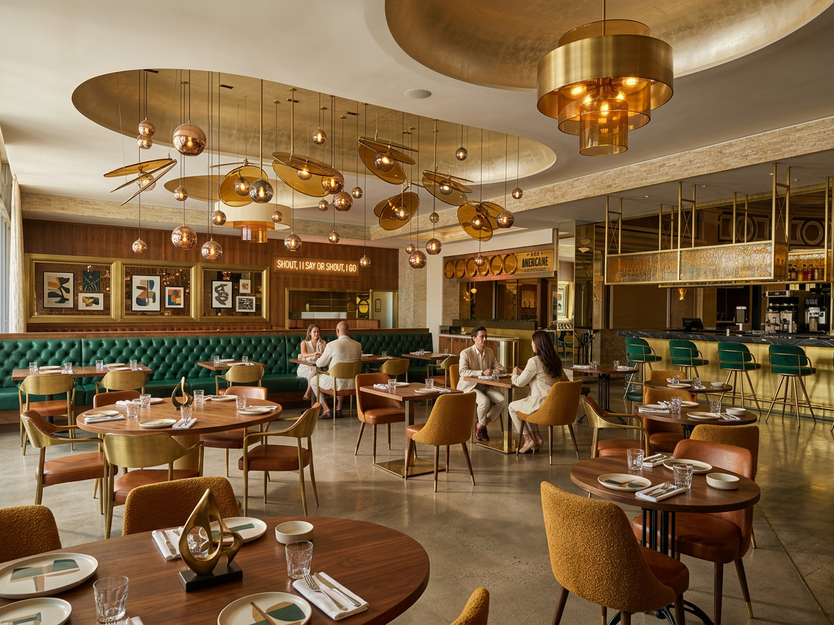 Mid Century Modern Restaurant