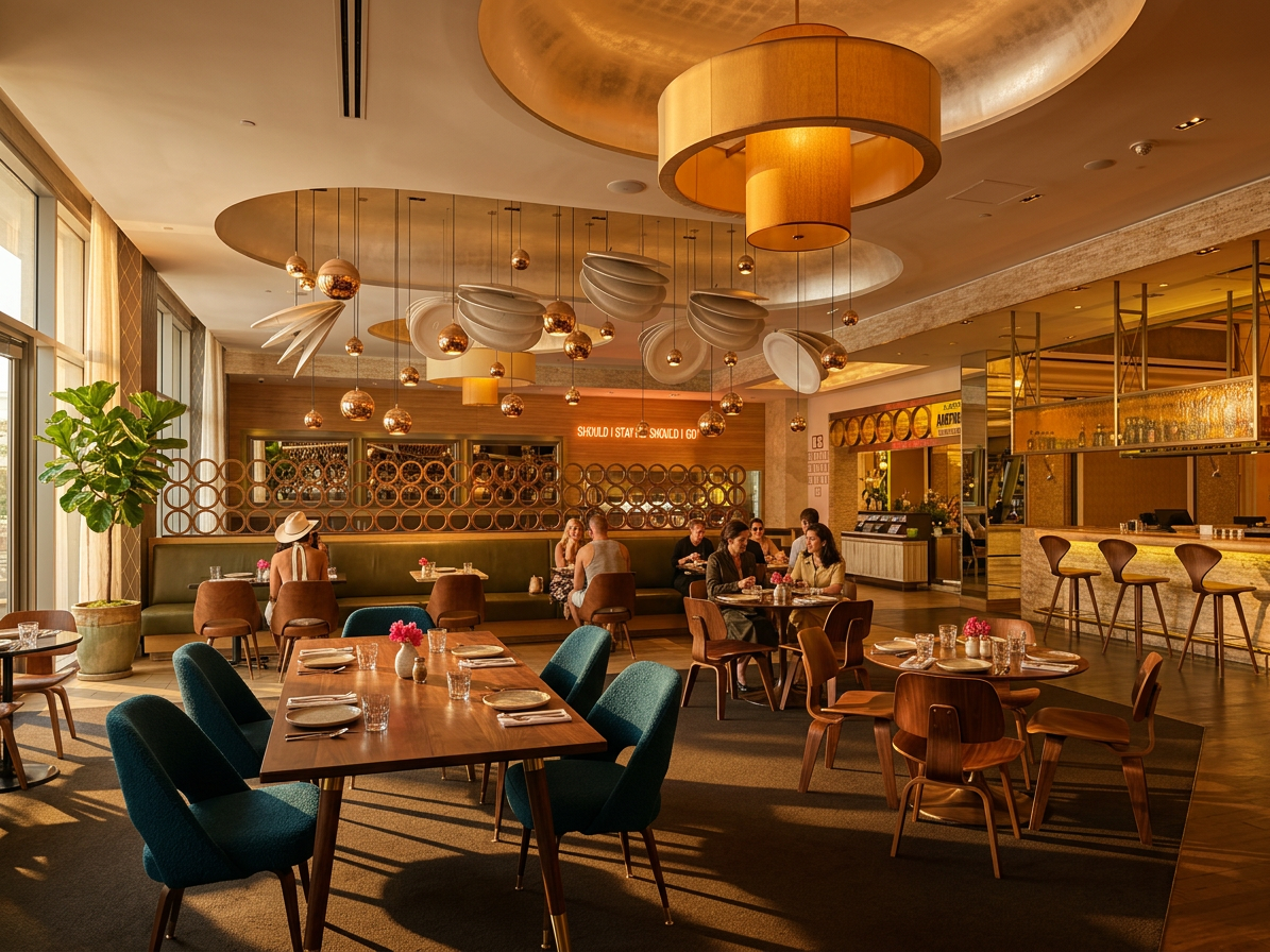 Mid Century Modern Restaurant