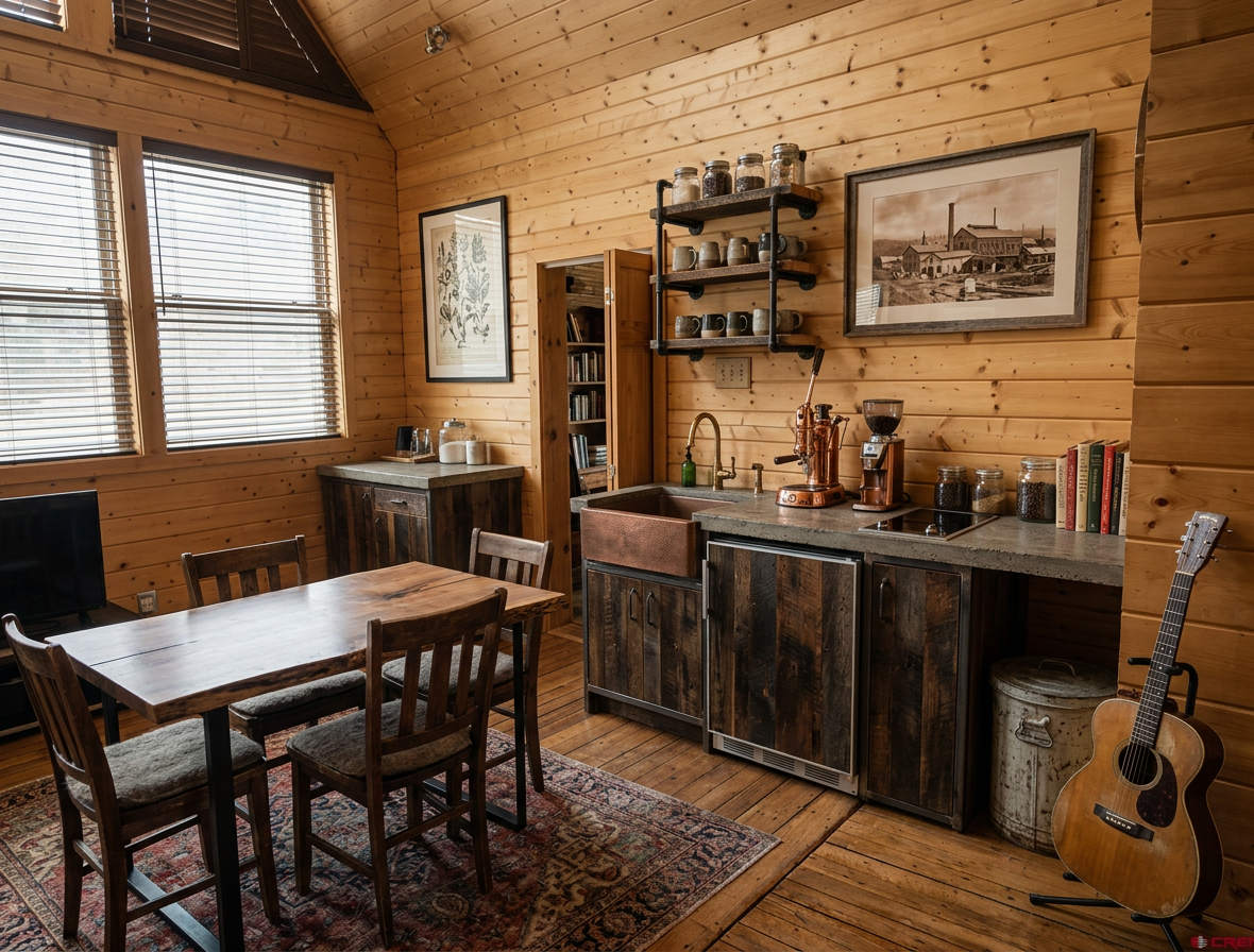 Adaptive Reuse Style Kitchen