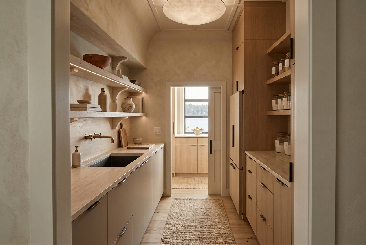 Minimalist Butler S Pantry