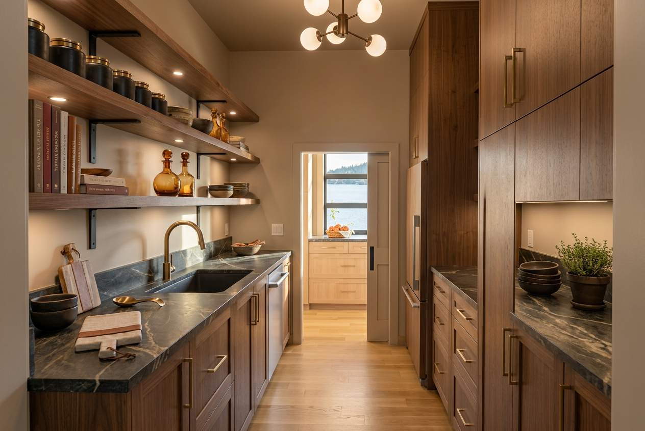 Contemporary Butler S Pantry