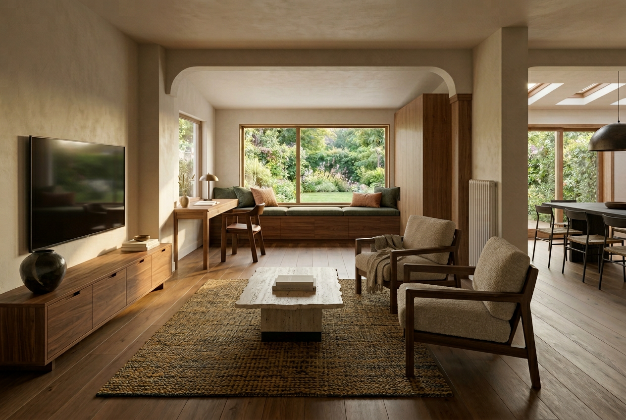 Earthy Minimalism Interior Design