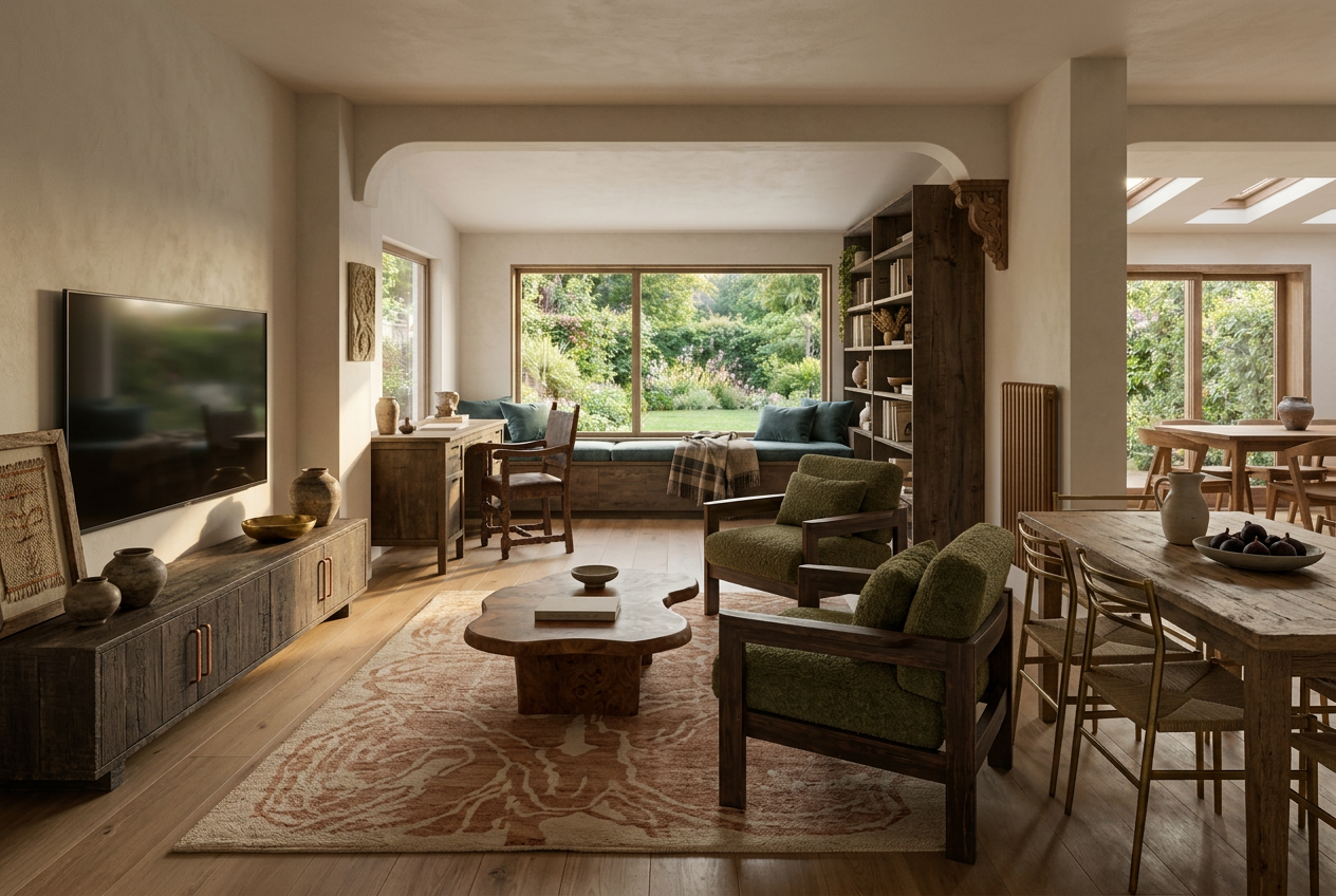 Earthy Minimalism Interior Design