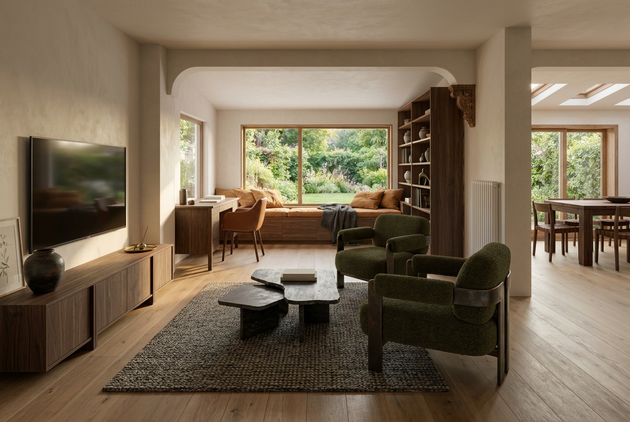 Earthy Minimalism Interior Design