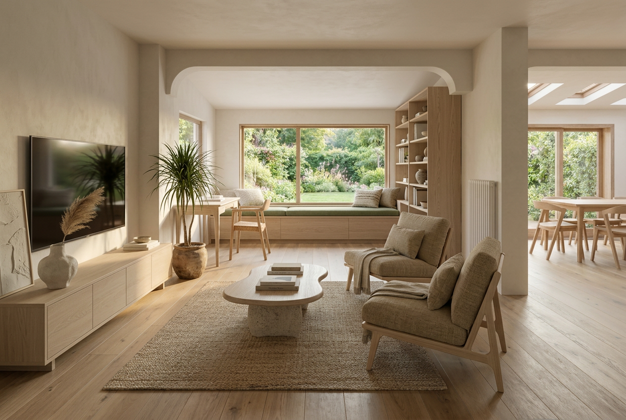Earthy Minimalism Interior Design