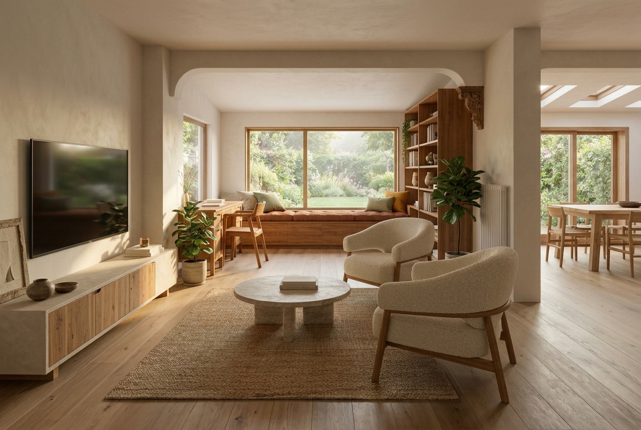 Earthy Minimalism Interior Design