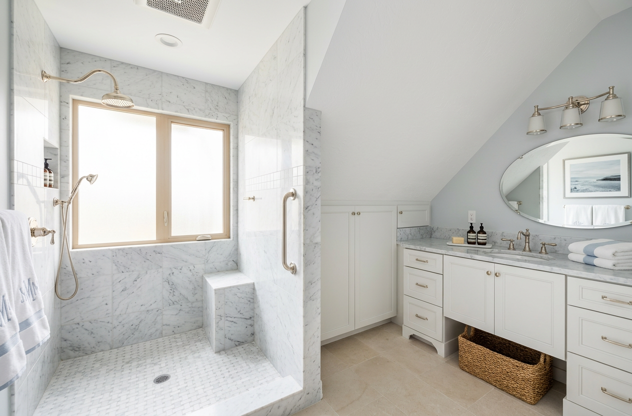 Hamptons Style Bathroom