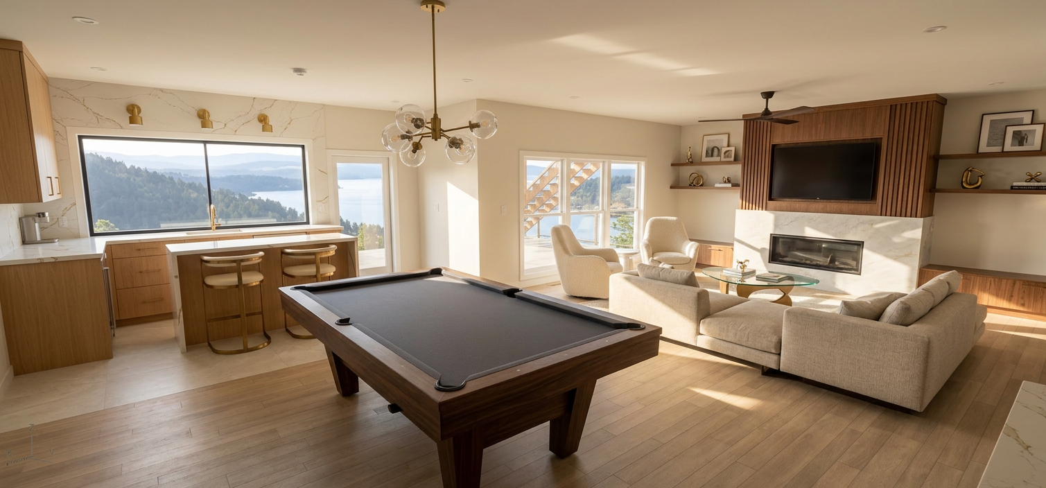 Modern Gaming Room