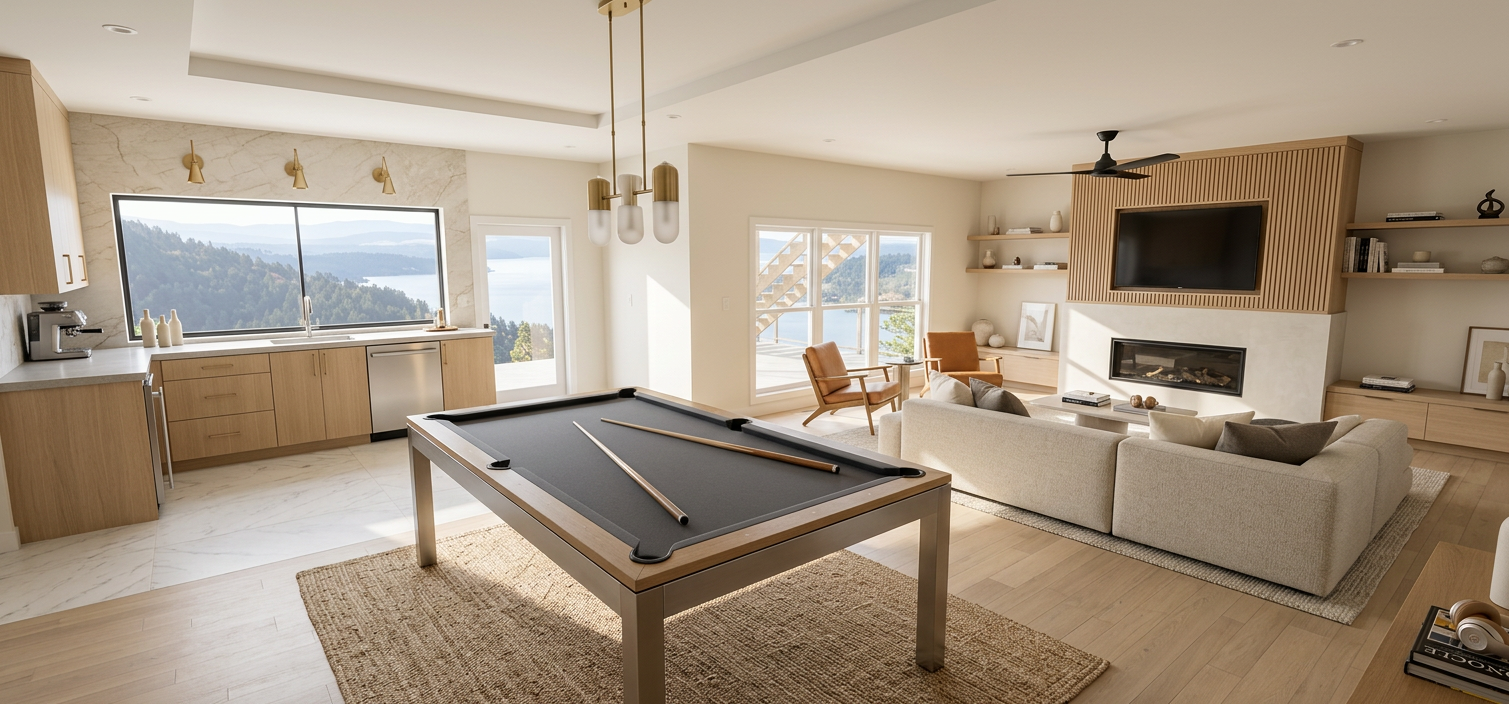 Modern Gaming Room