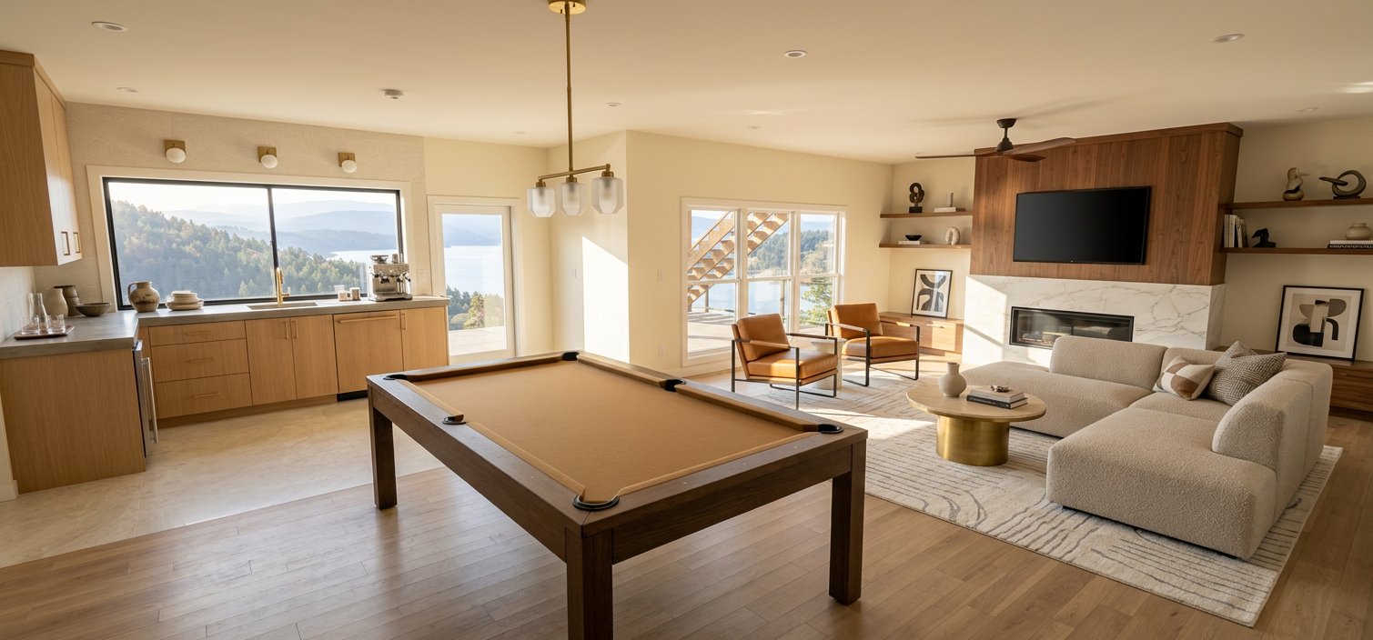 Modern Gaming Room