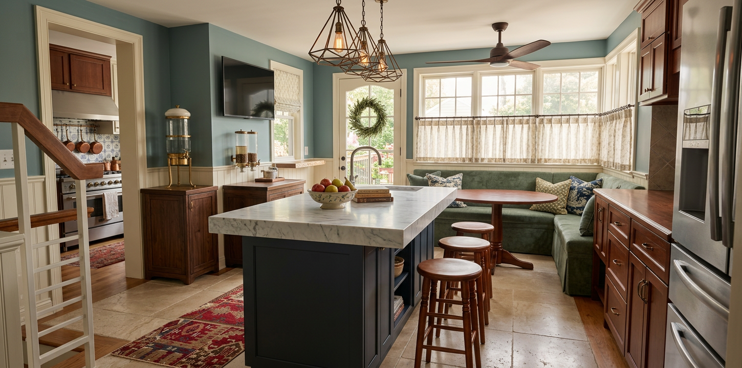 Modern Colonial Interior Design