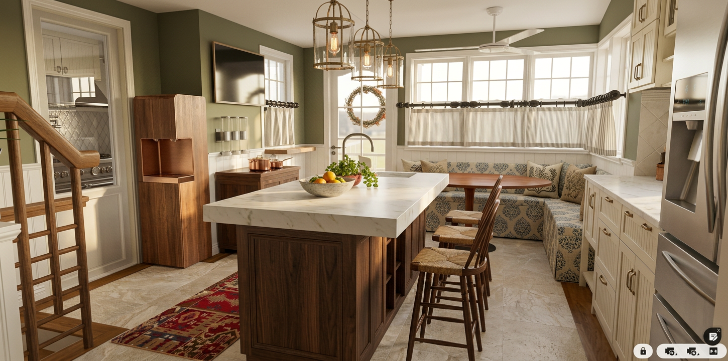 Modern Colonial Interior Design