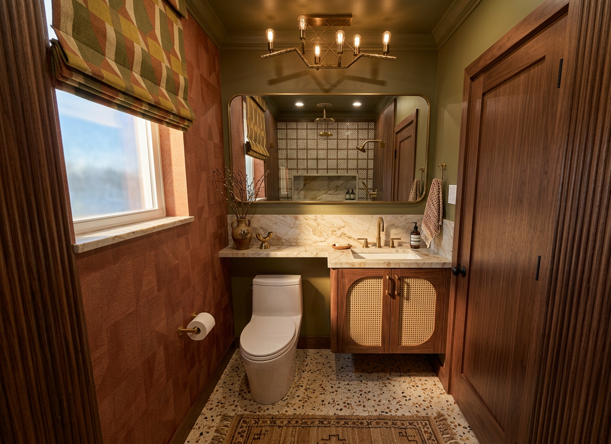 Mid Century Modern Bathroom
