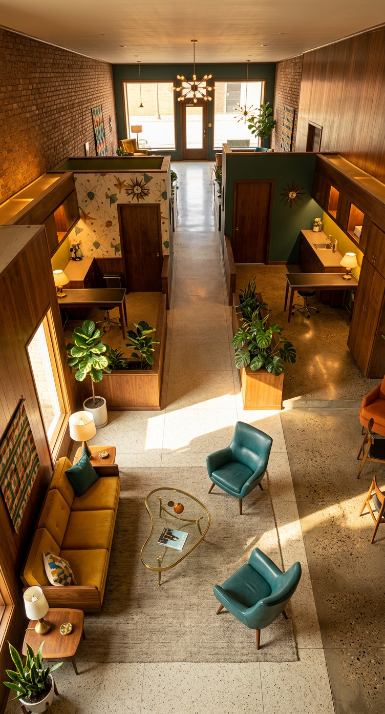 Mid Century Modern Lounge