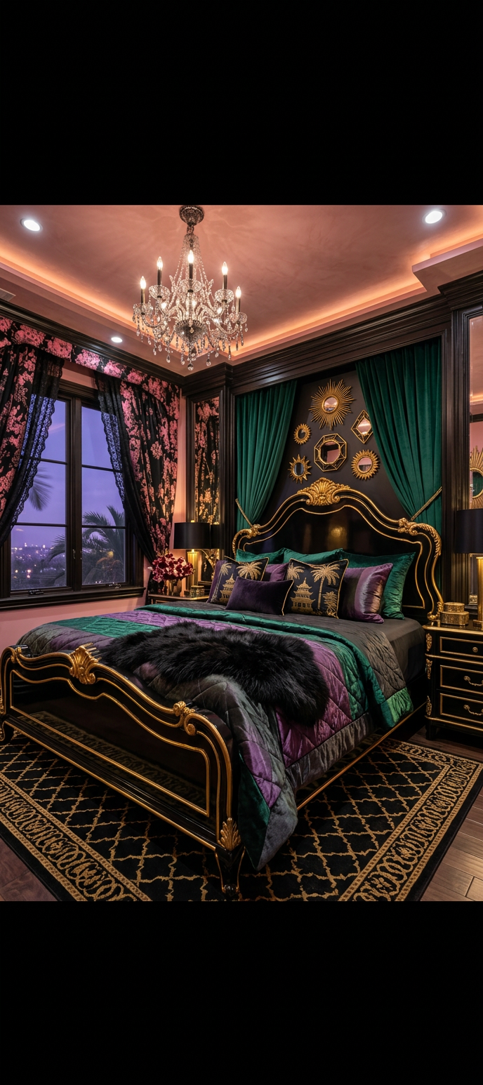 Hollywood Regency Interior Design