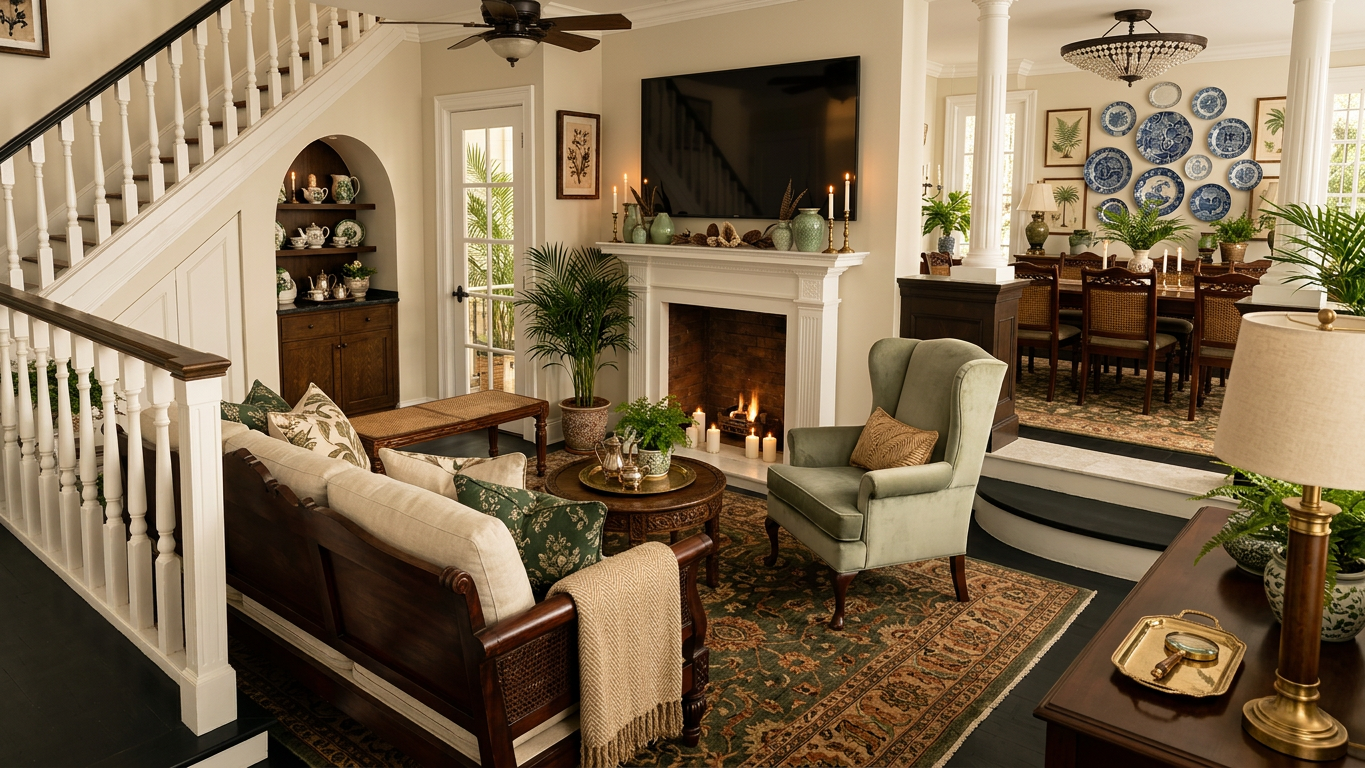 British Colonial Interior Design
