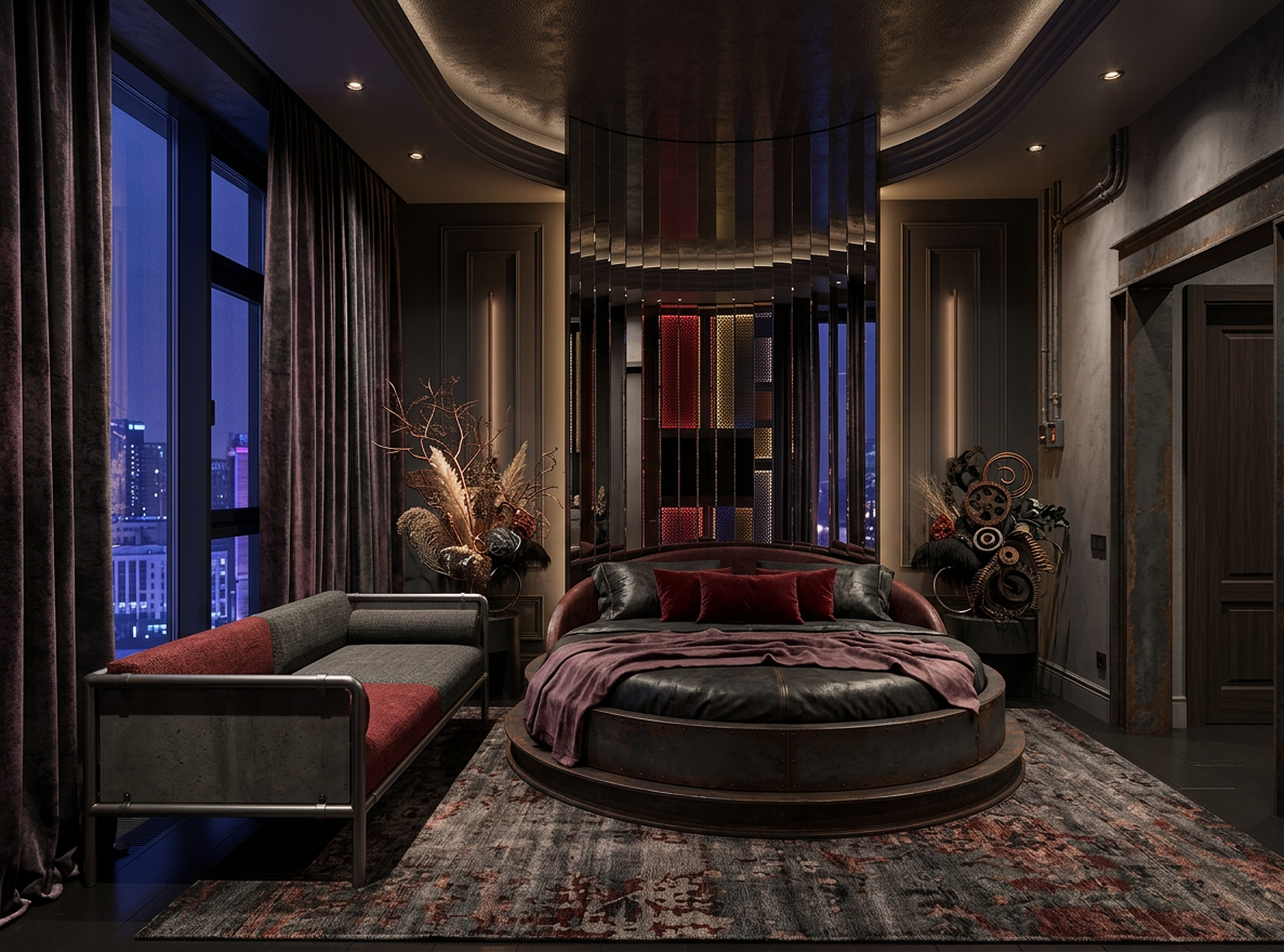Industrial Chic Primary Bedroom Suite