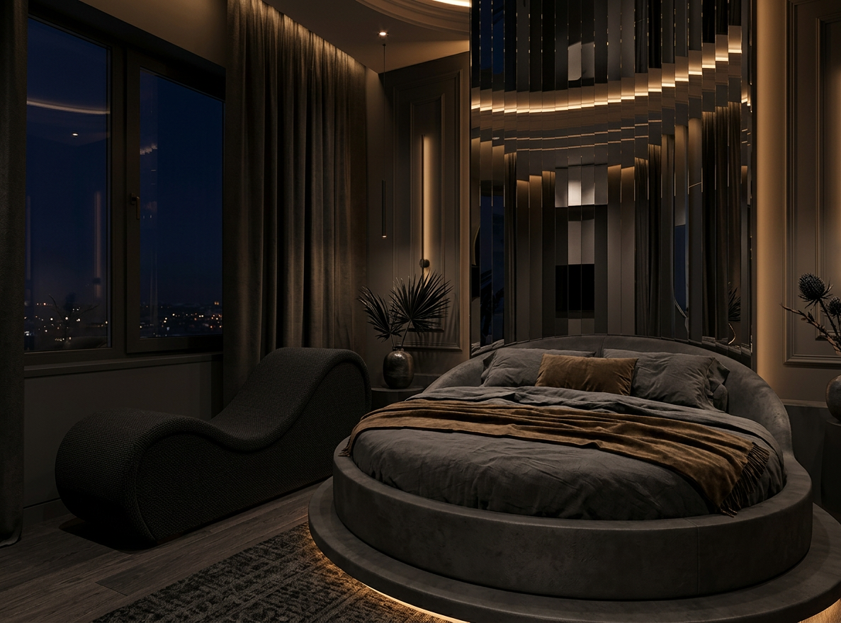 Minimalist Primary Bedroom Suite