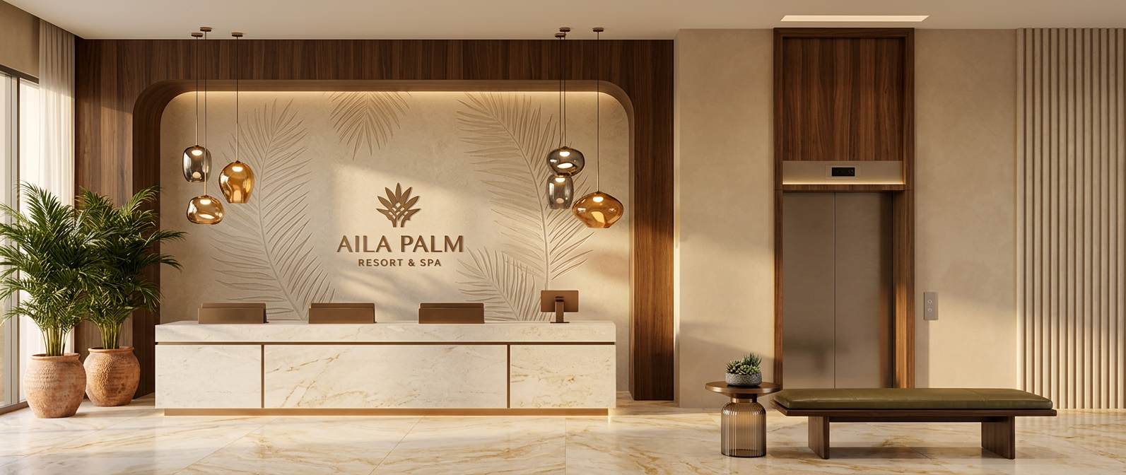 Modern Reception Area