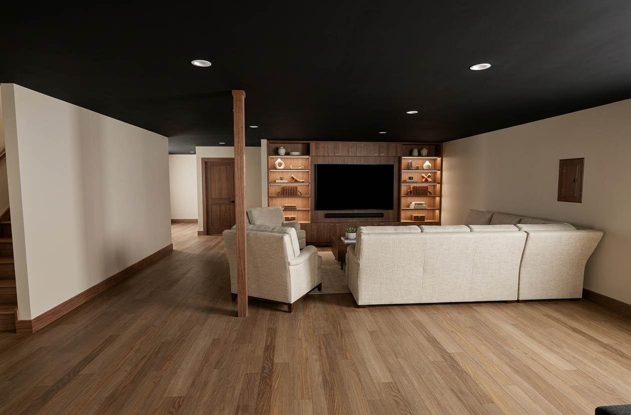 Modern Basement