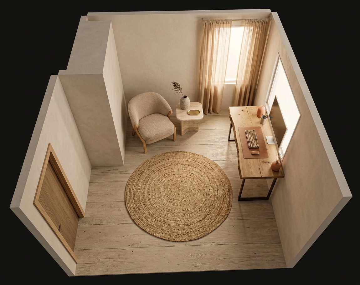 Earthy Minimalism Interior Design