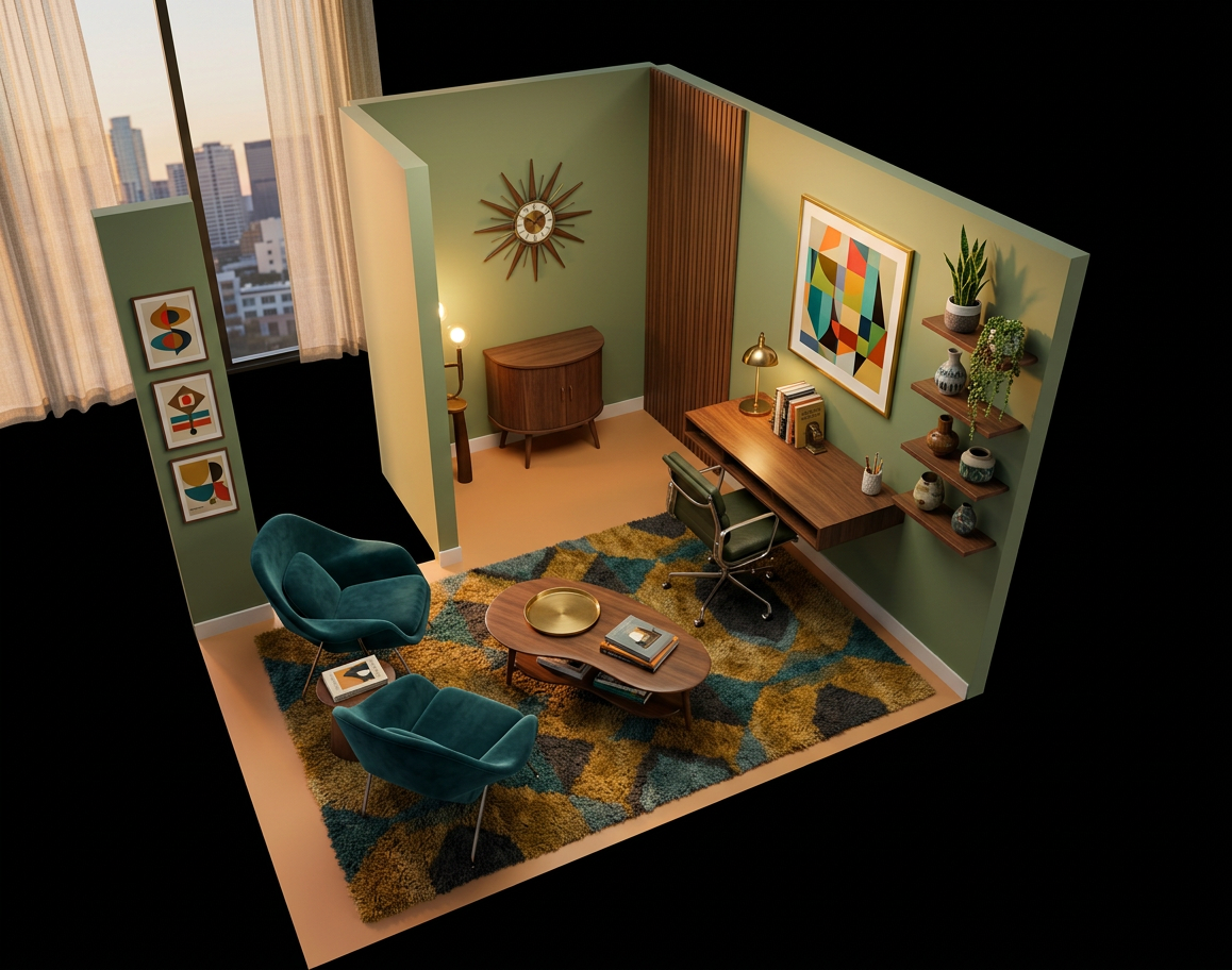 Mid Century Modern Interior Design