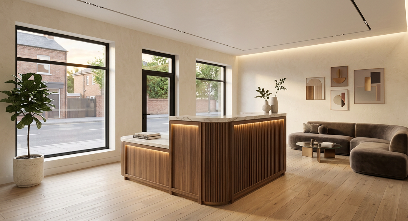 Modern Reception Area