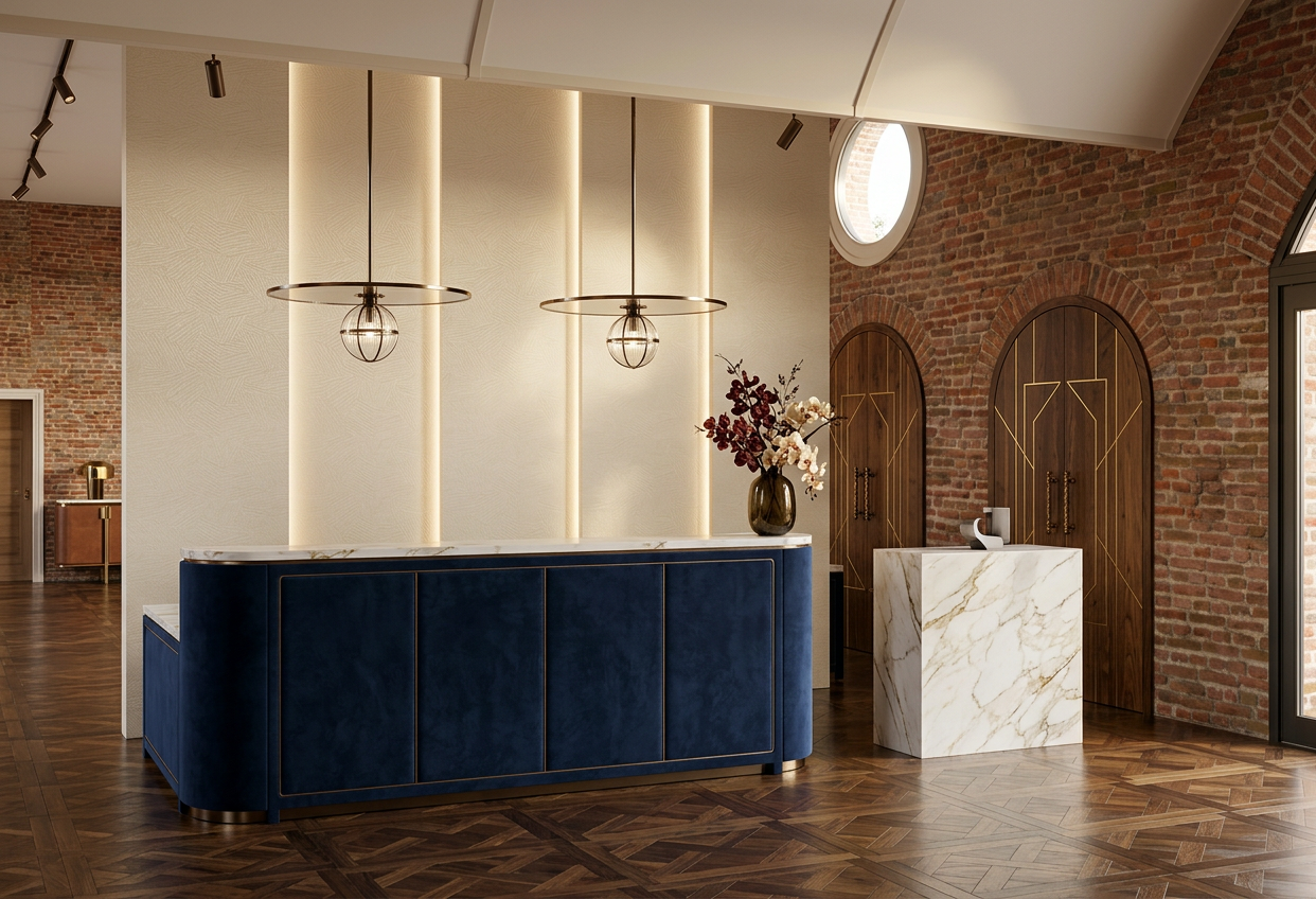 Modern Reception Area