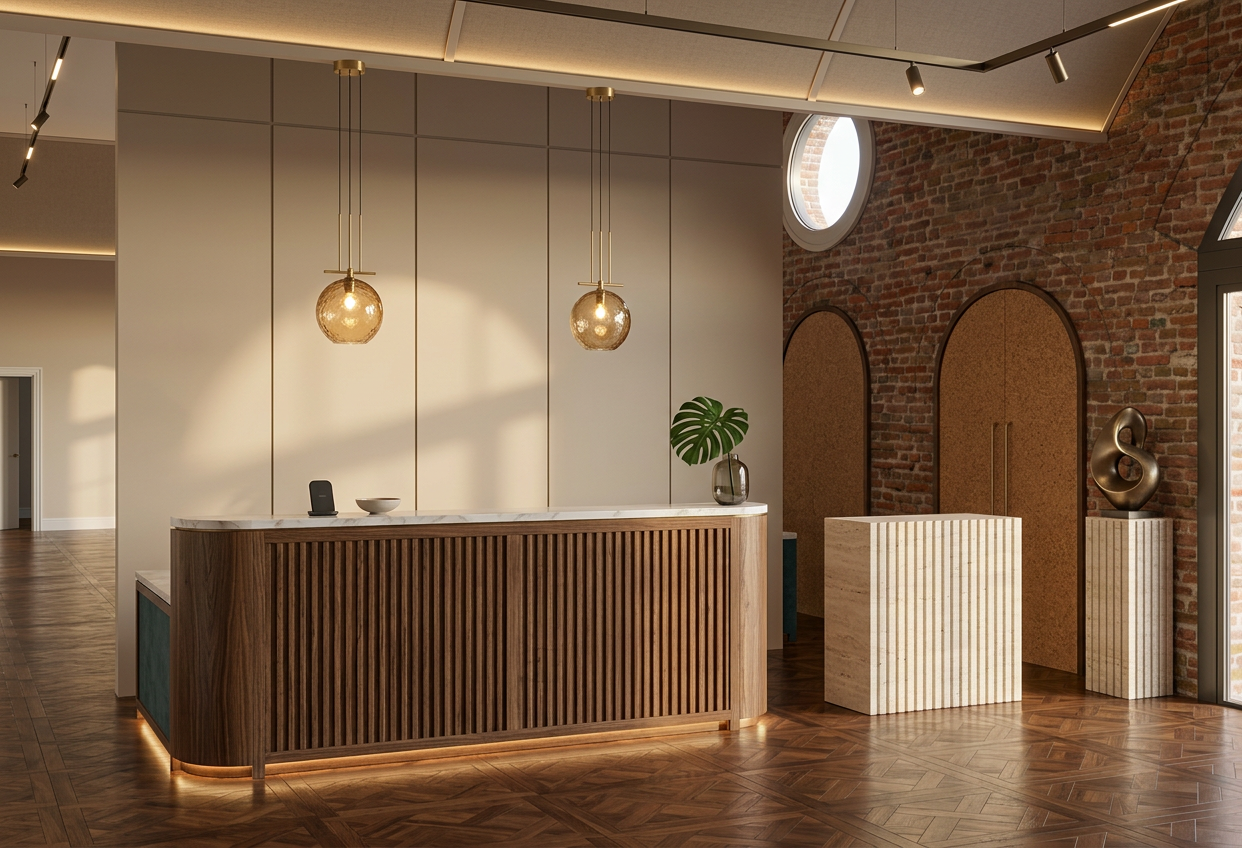 Modern Reception Area