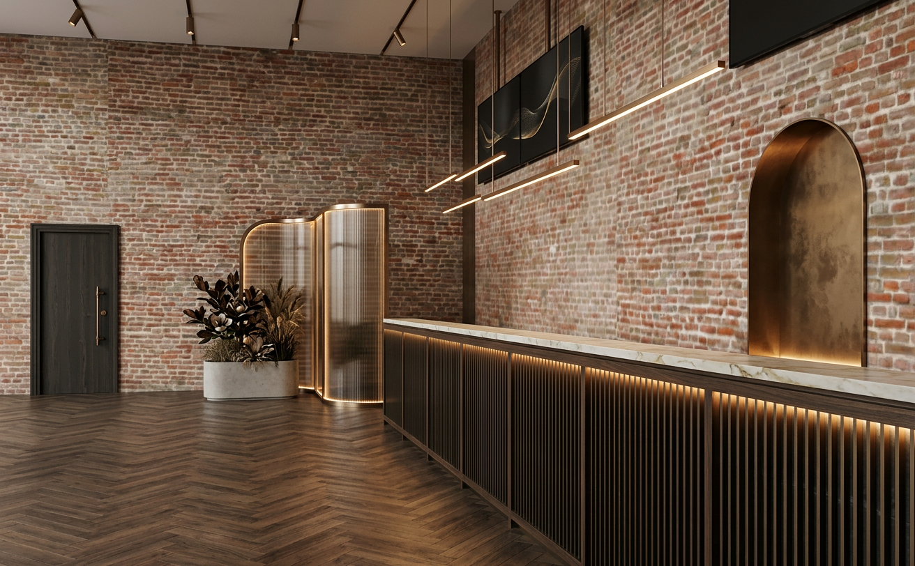 Modern Reception Area