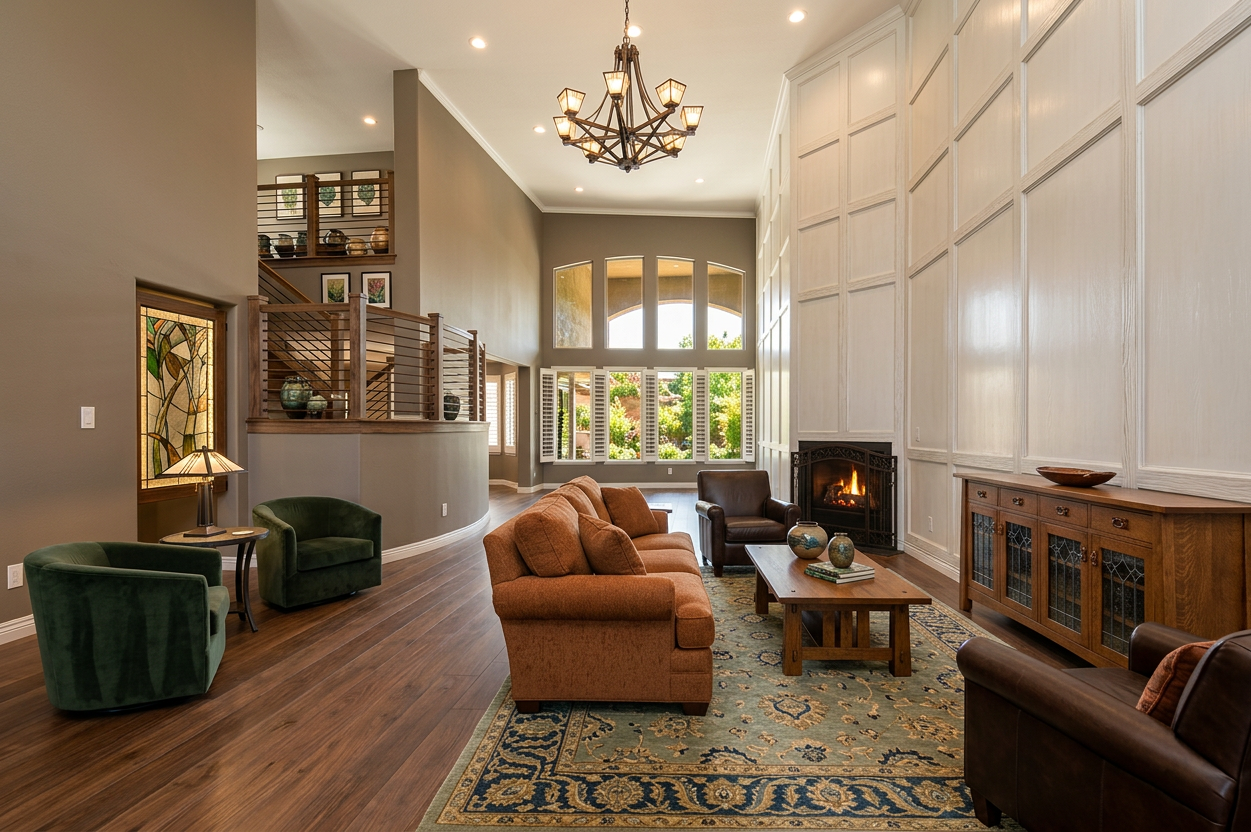 Modern Craftsman Interior Design