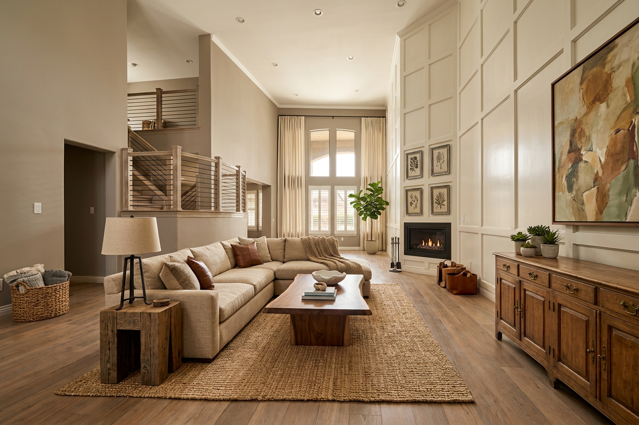 Rustic Modern Interior Design