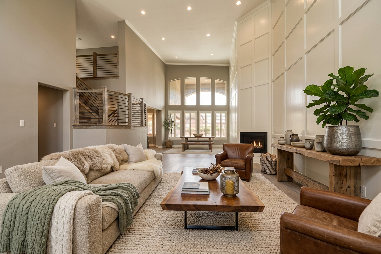 Rustic Modern Interior Design