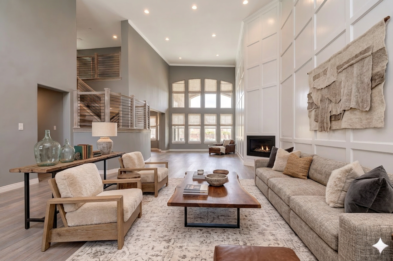 Rustic Modern Interior Design