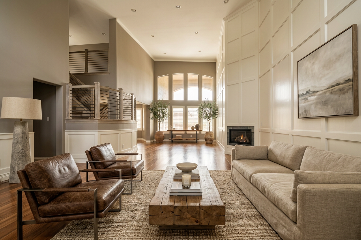 Rustic Modern Interior Design