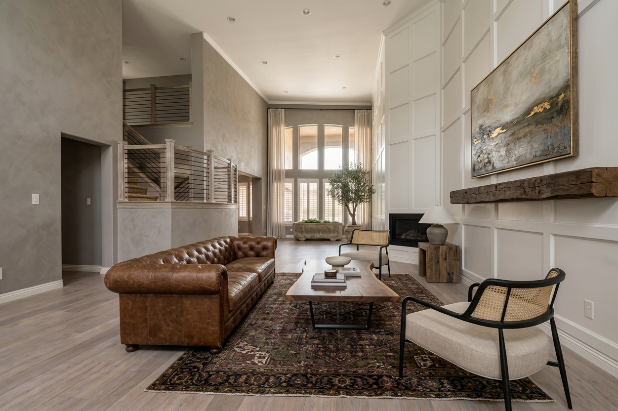 Rustic Modern Interior Design