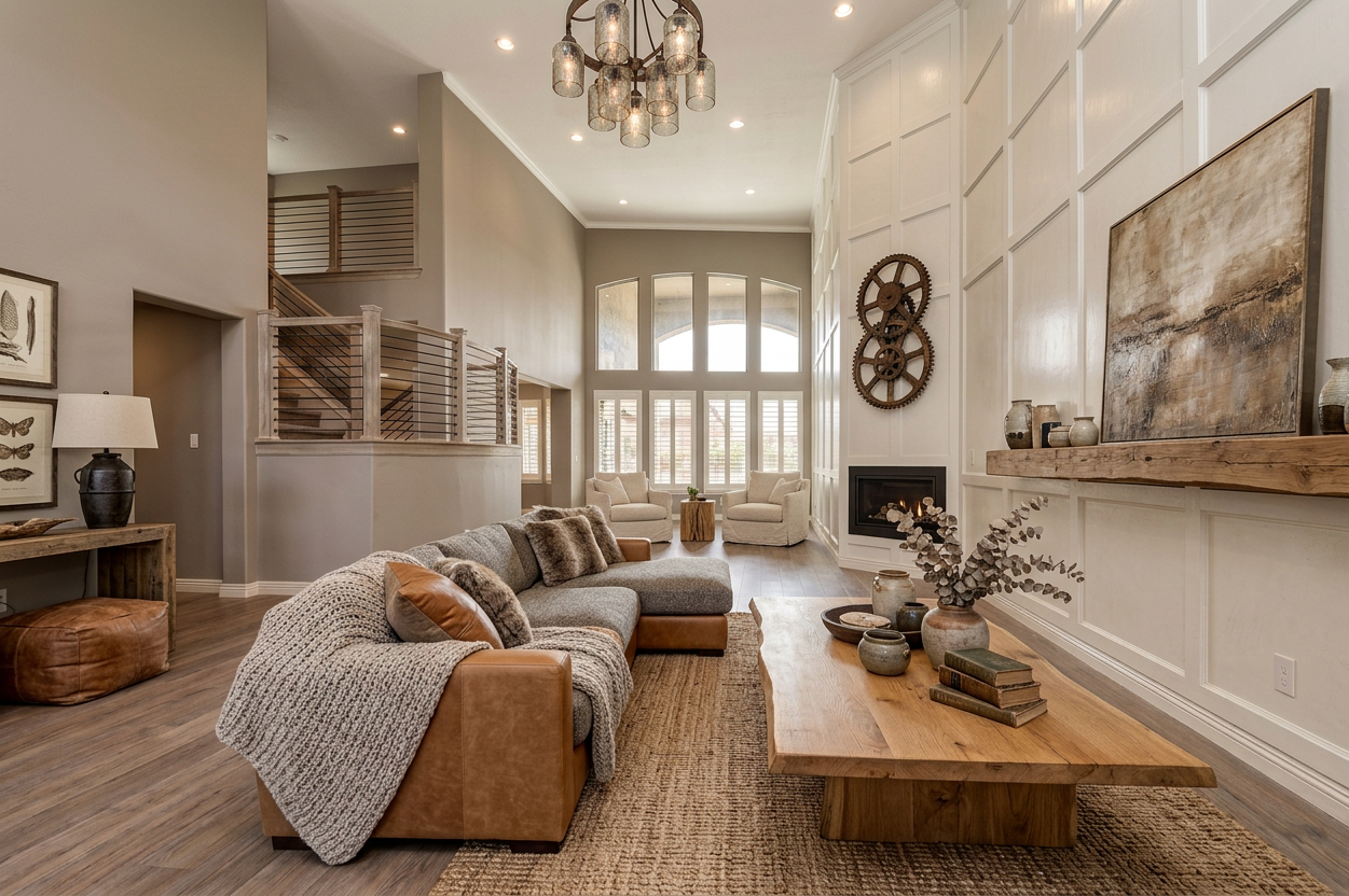 Rustic Modern Interior Design