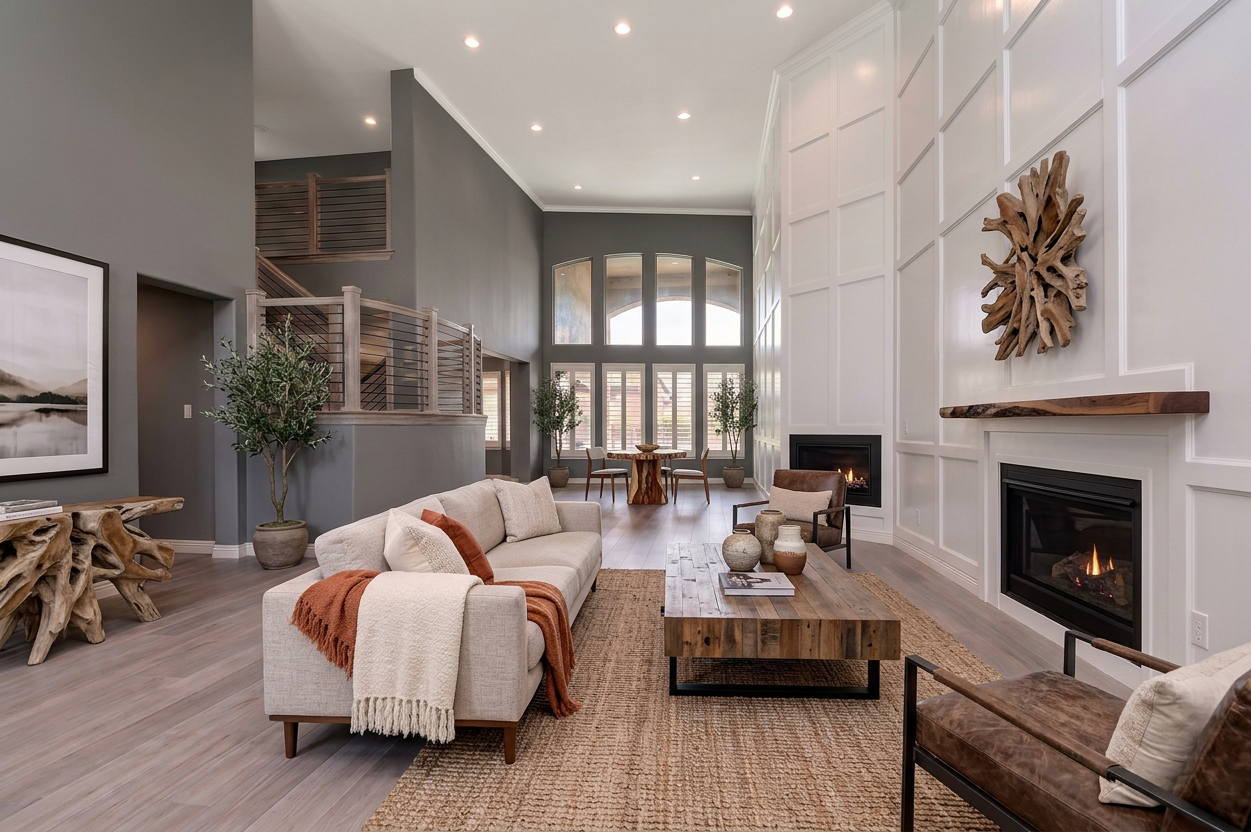 Rustic Modern Interior Design
