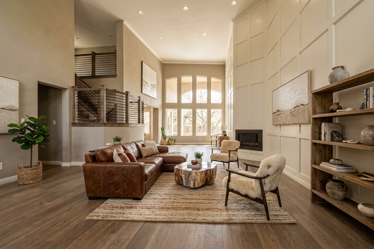 Rustic Modern Interior Design