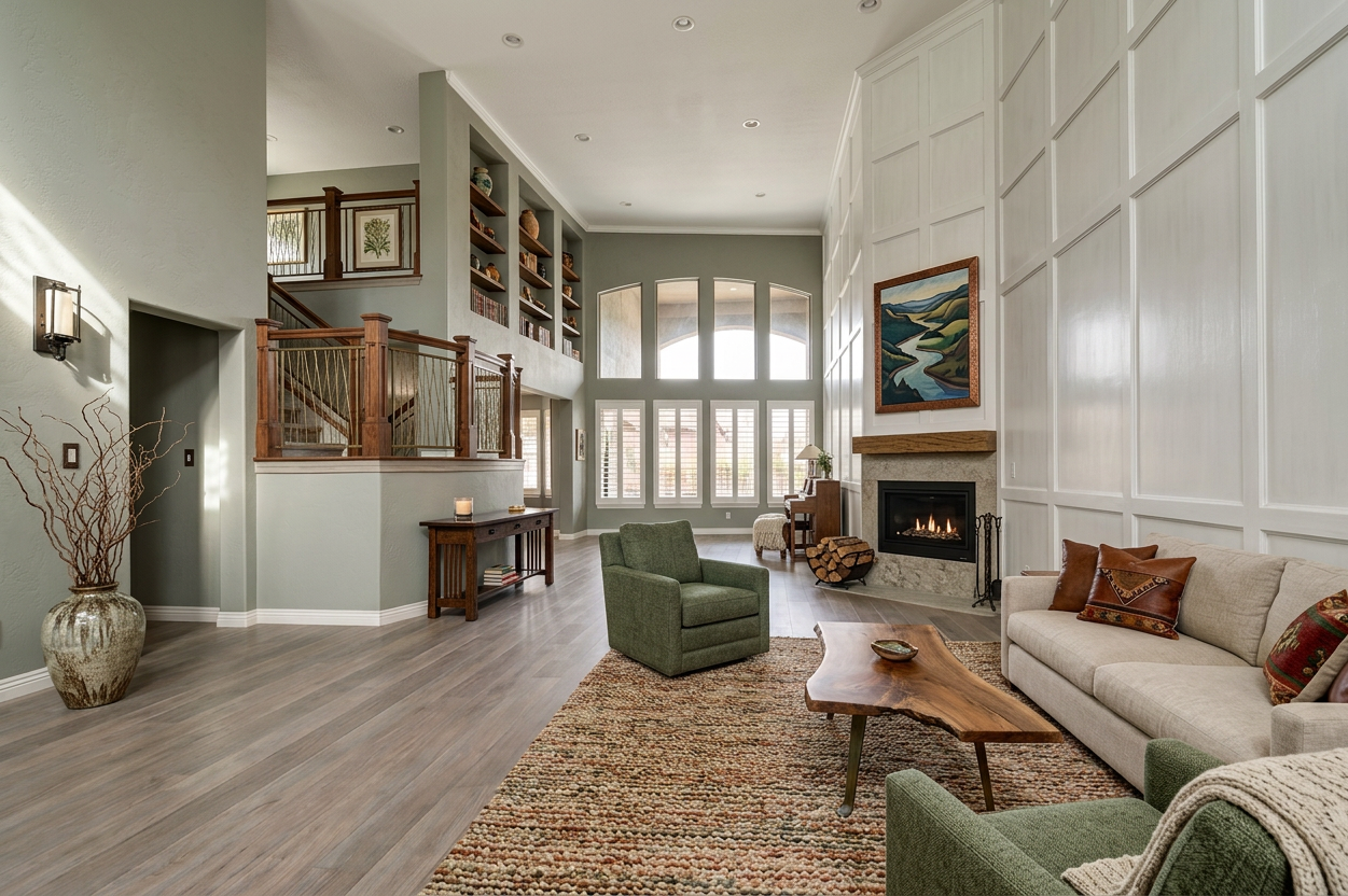 Modern Craftsman Interior Design