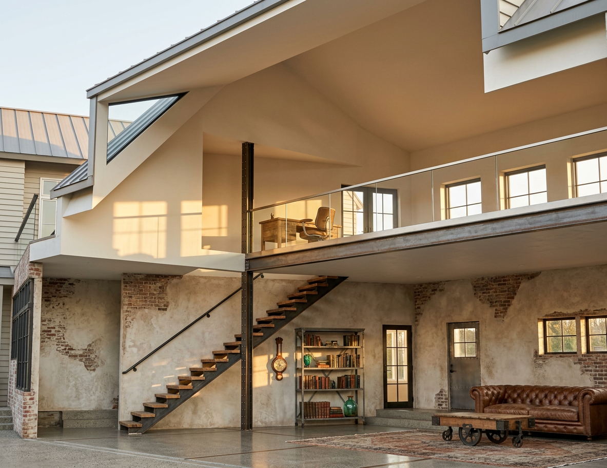 Industrial Chic Loft Space