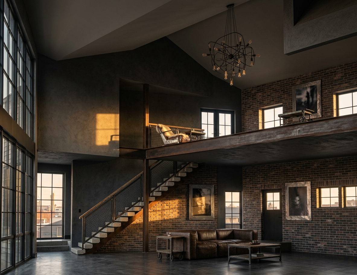 Industrial Chic Loft Space