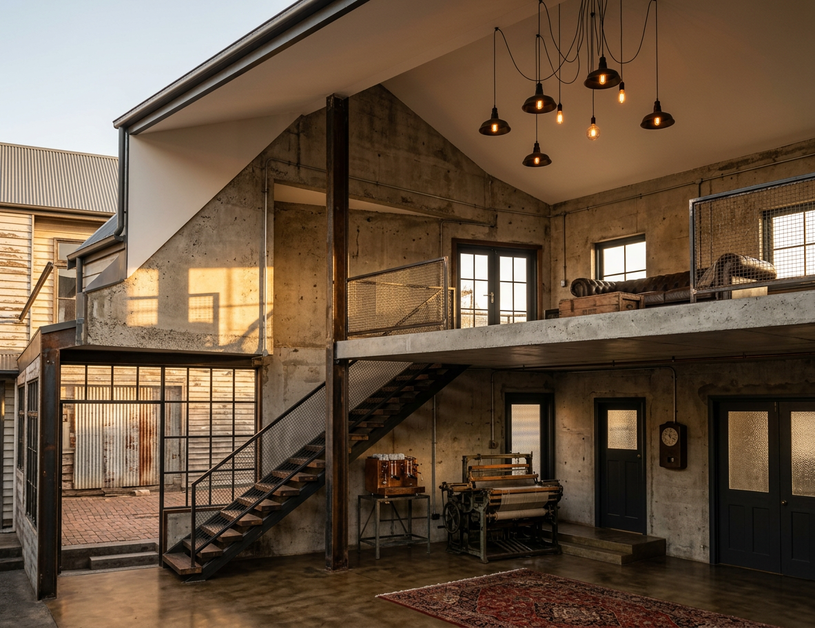Industrial Chic Loft Space