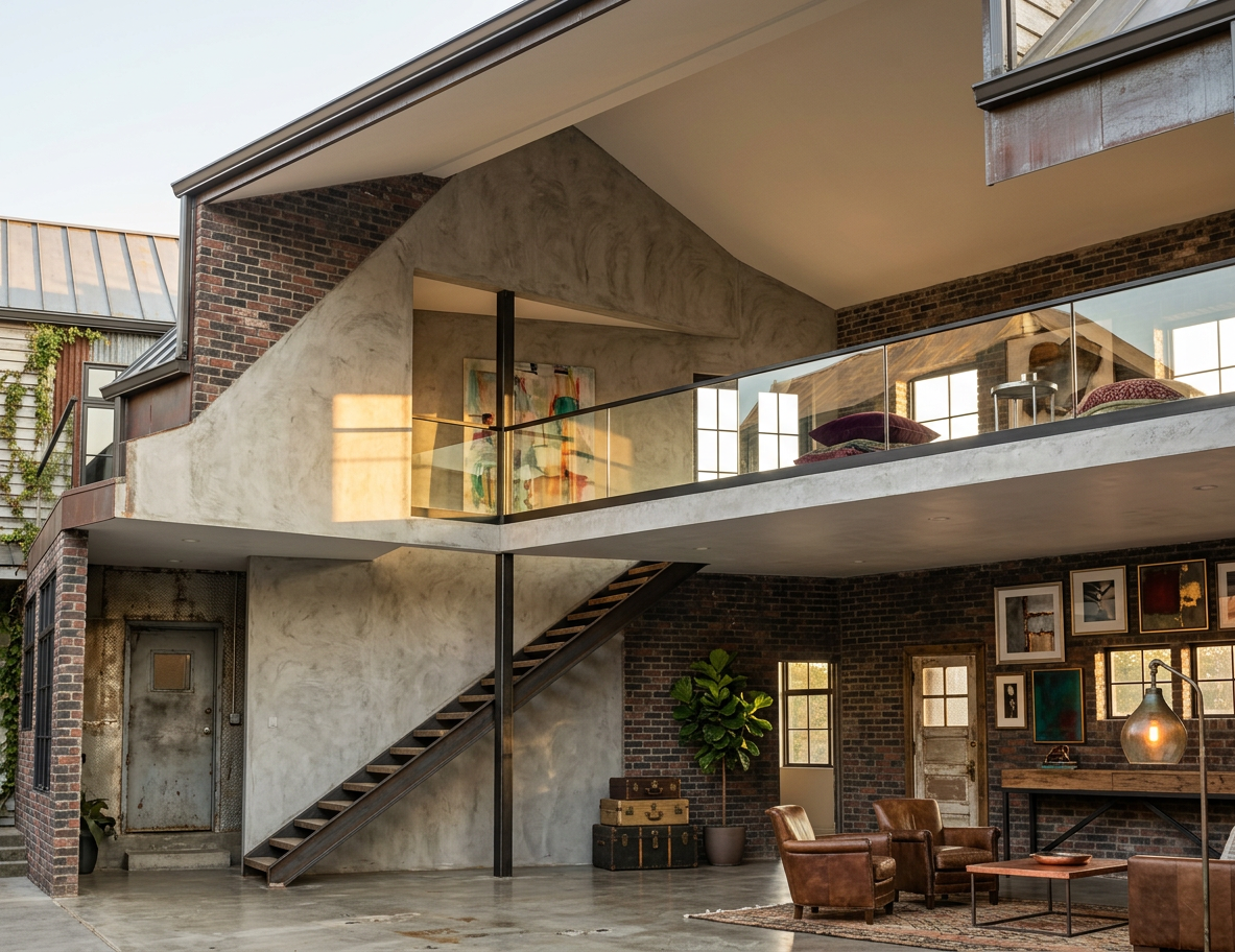 Industrial Chic Loft Space