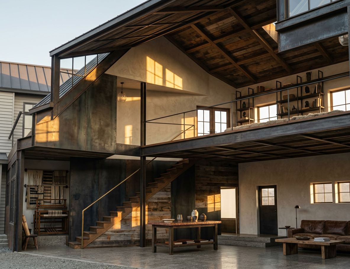 Artisanal Industrial Loft Space