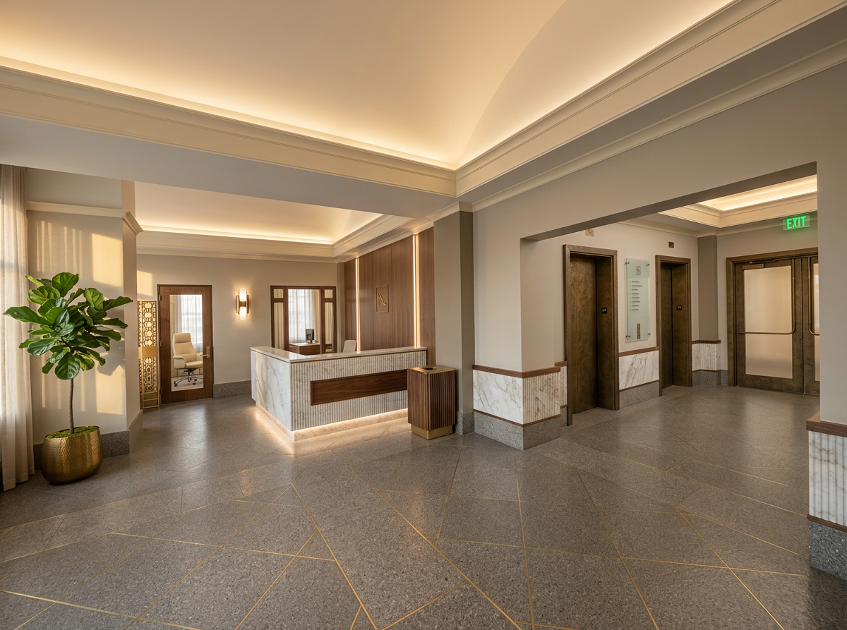 Modern Reception Area