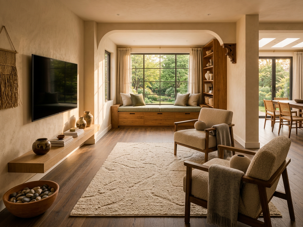 Earthy Minimalism Interior Design