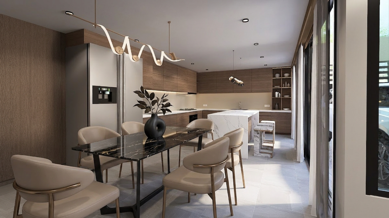 Minimalist Dining Room