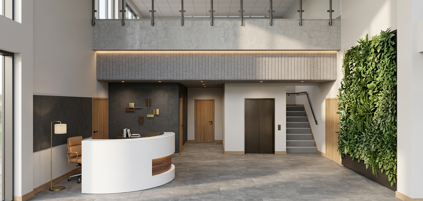 Modern Reception Area