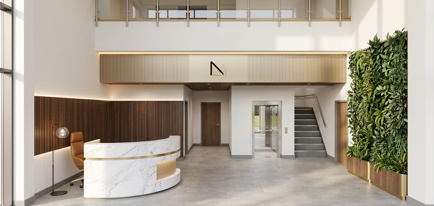 Modern Reception Area